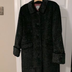 JJill L textured coat